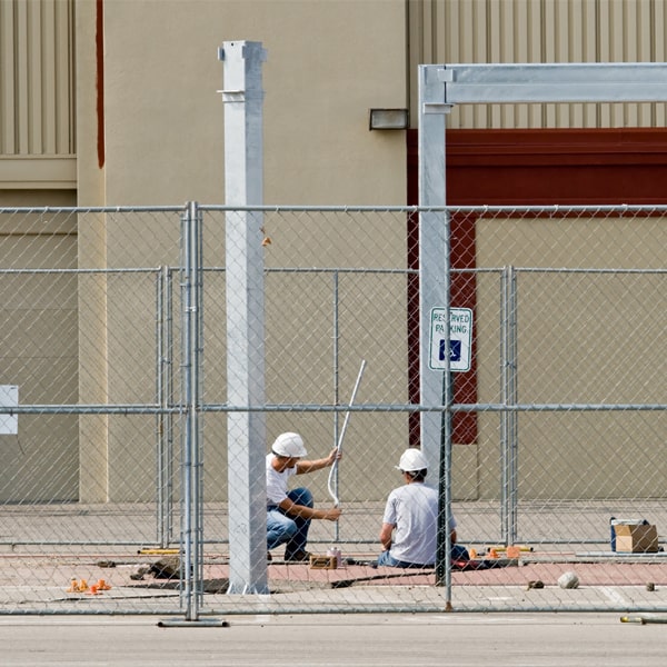 how long can i lease the temporary fence for my construction site or event in Sherman Illinois